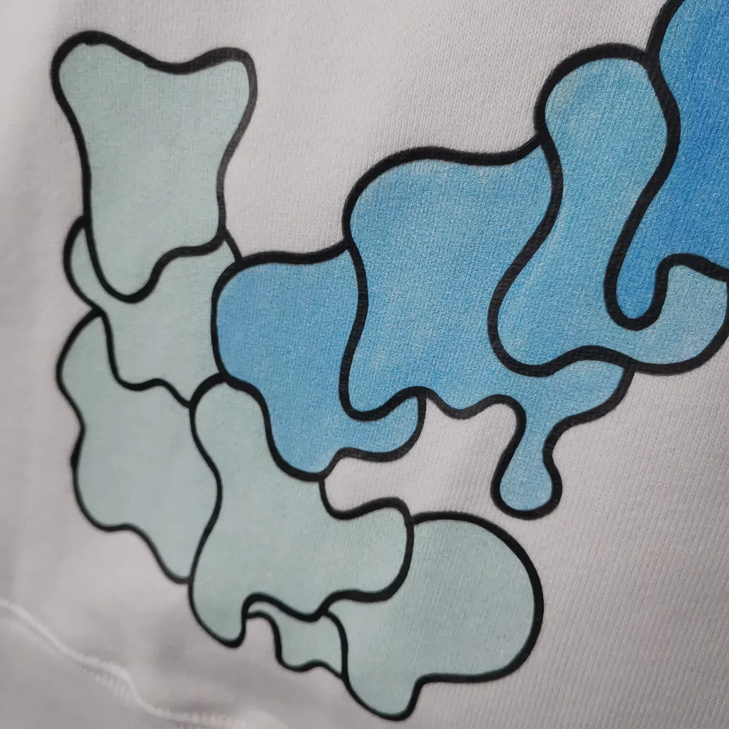 Top tested version official website new model OFF-WHITE water droplets dissolve blue ice cream hoodie pullover sweatshirt Graffiti arrow series European niche culture high street versatile inkjet graffiti water drop arrow 💧 hot melt gradient effect! The printing adopts the imported glue hot stamping process. The printing has an overlapping and melting texture, creating a three-dimensional and dynamic effect. After high temperature and heat fixation, the firmness is very high, so there is no need to worry about the printing fading and falling off easily! The fabric is made of custom-woven and dyed pure cotton twill terry that has been pre-shrunk by washing and treated to prevent pilling. The collar is made of thick threads and is elastic. The collar will not deform even after repeated cleaning for a long time!   Complete range of PB packaging bags with wash water label tags and comparison support! 🚩Wall crack recommendation is different from the market currency! A full set of customized accessories! Strict quality control! ZP-purchasing agent of the same level! It’s extremely difficult to reproduce, so don’t be afraid of any comparison! Give it away and keep it for yourself💕 The fabric is made of 480g large fish scale pure cotton terry fabric, which is full of drape and is a big release. Color: black and white Size: XS-L P:390